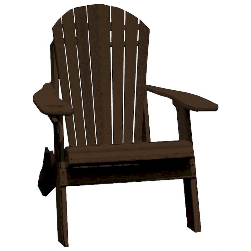 Chaise Adirondack pliante Eagle Collection avec support pour smartphone