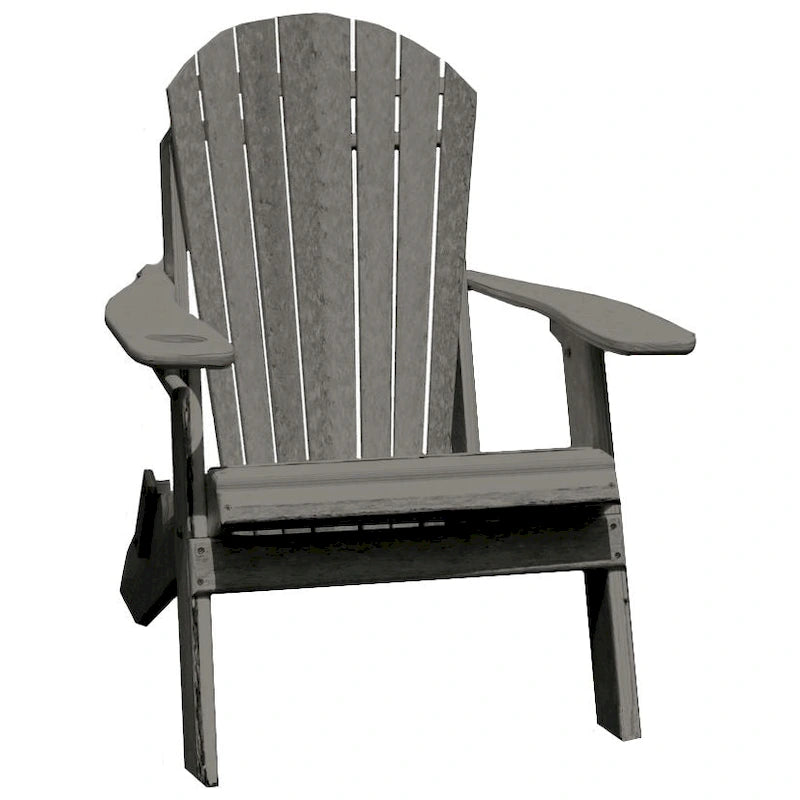 Chaise Adirondack pliante Eagle Collection avec support pour smartphone