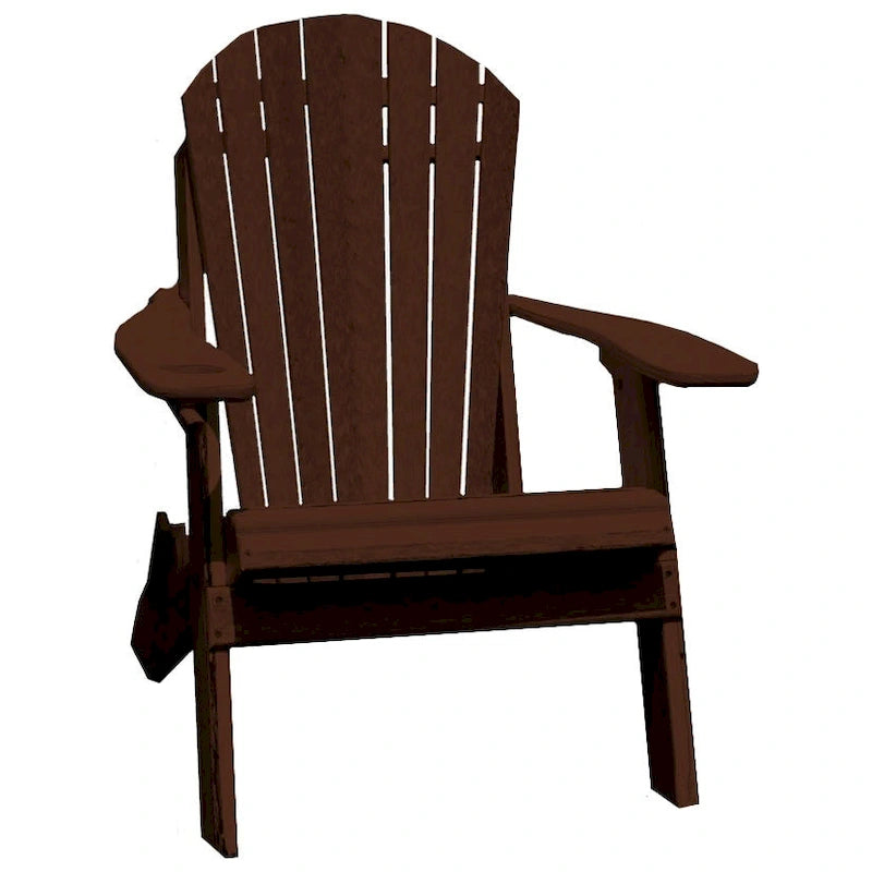 Chaise Adirondack pliante Eagle Collection avec support pour smartphone