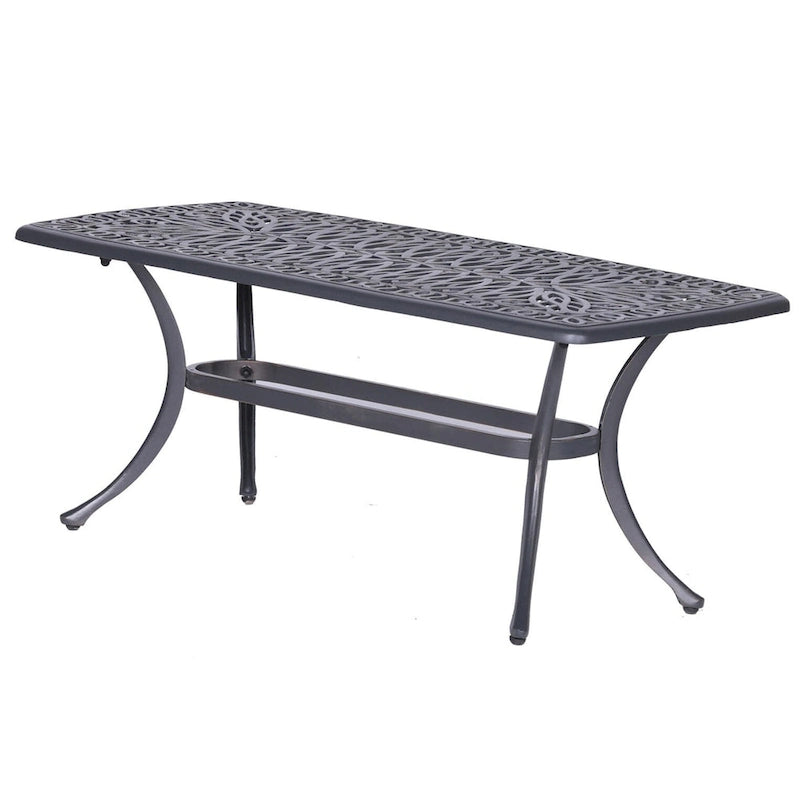 Havenside Home Saybrook Cast Rectangle Coffee Table