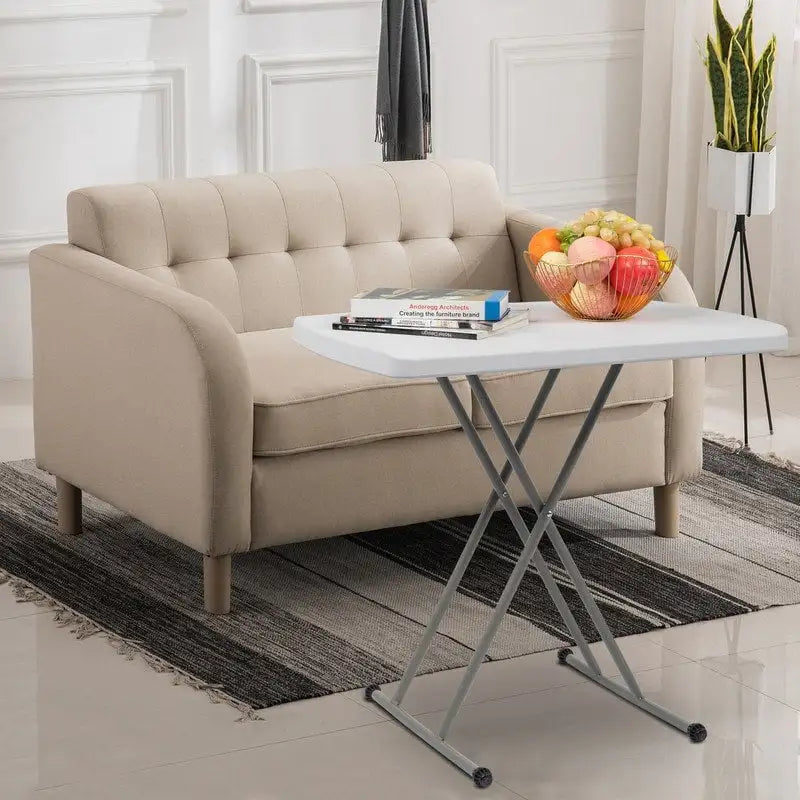30 Plastic Rectangular Adjustable Folding Table
