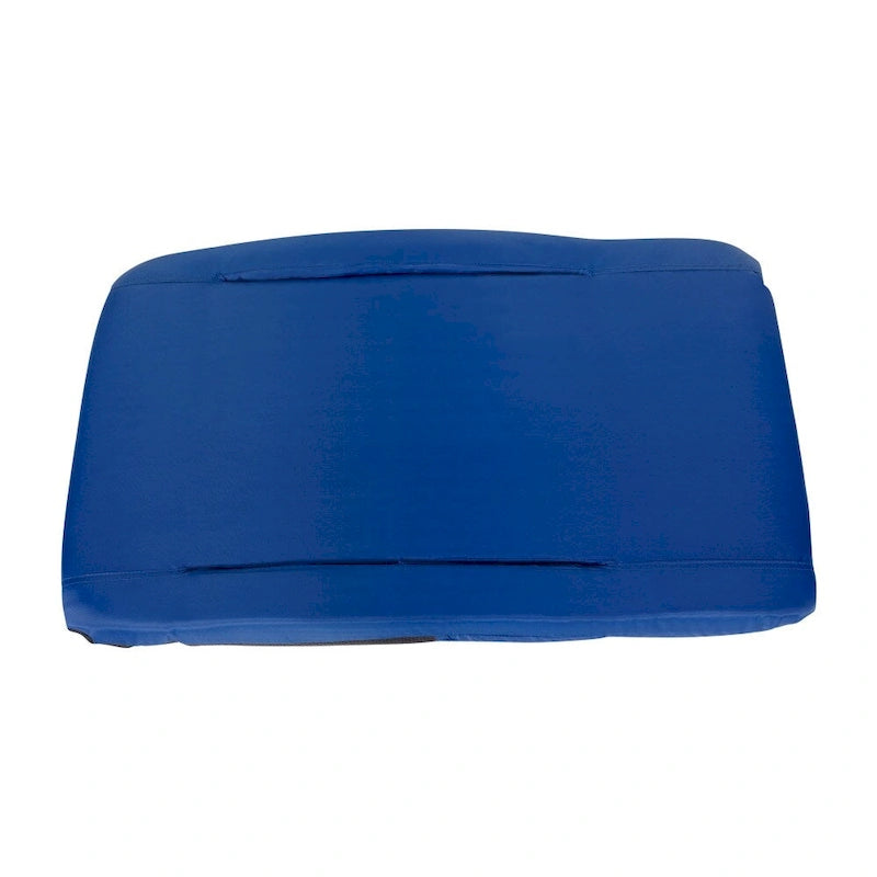 Lot de 2 chaises de stade rembourrées inclinables avec accoudoirs et poches de rangement