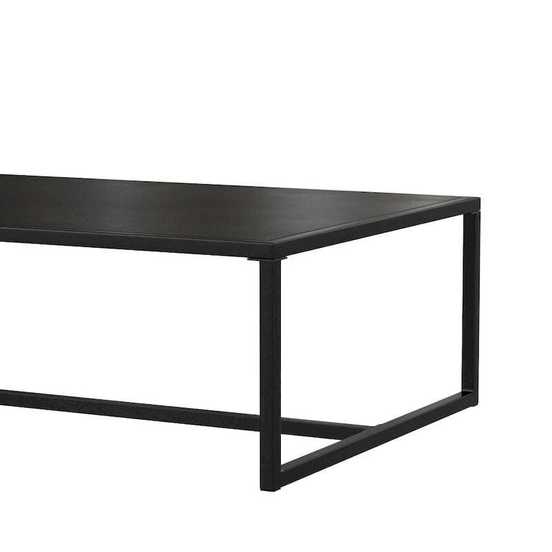 Table basse de patio en acier tout temps