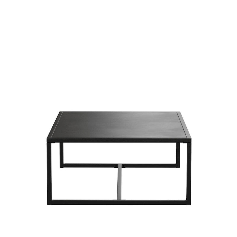 Table basse de patio en acier tout temps