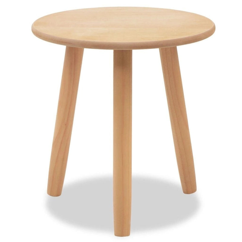Table d'appoint Table basse gigogne Lot de 2 pièces en pin massif - 48 x 47,5 cm