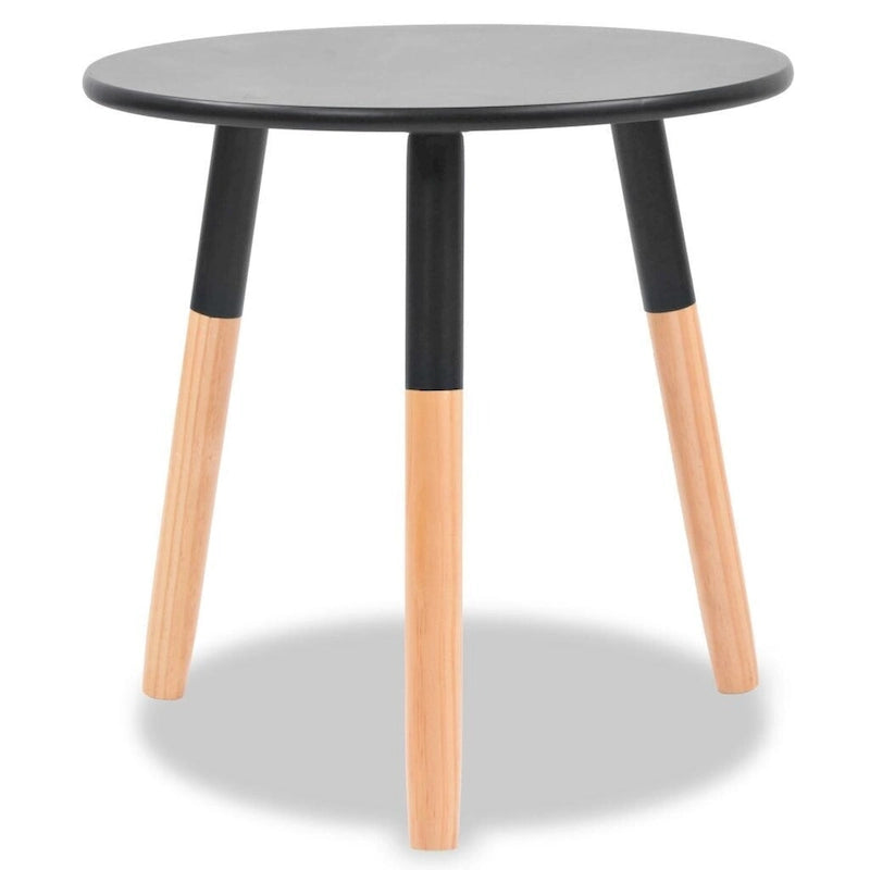 Table d'appoint Table basse gigogne Lot de 2 pièces en pin massif - 48 x 47,5 cm