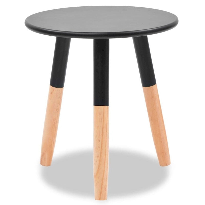 Table d'appoint Table basse gigogne Lot de 2 pièces en pin massif - 48 x 47,5 cm