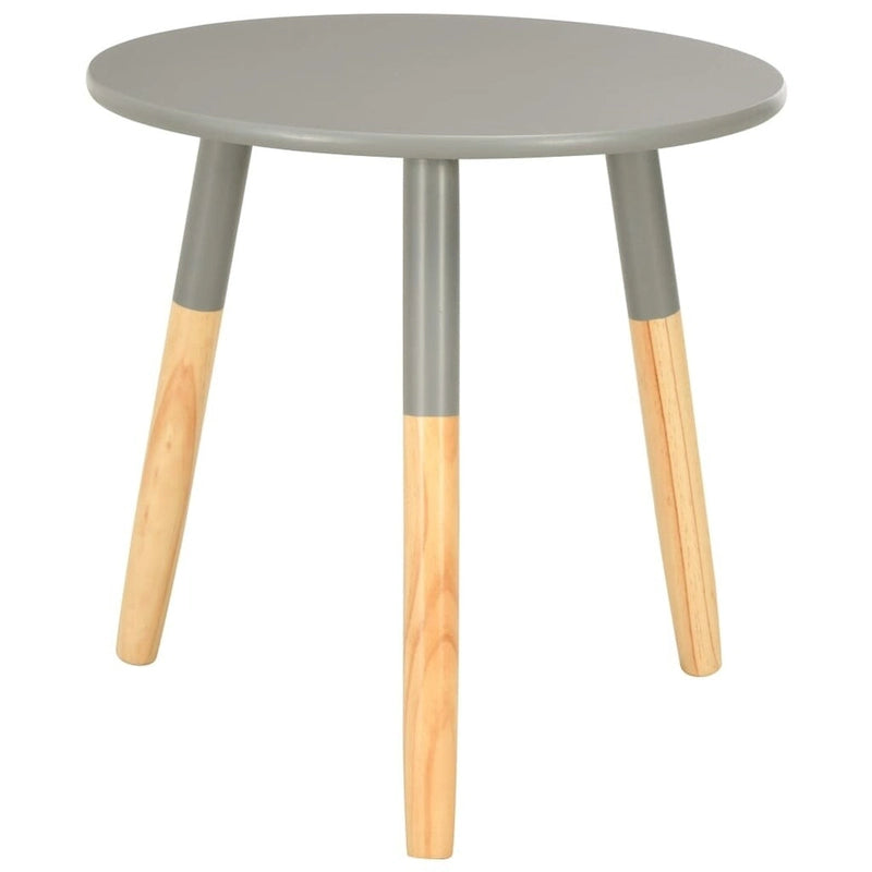 Table d'appoint Table basse gigogne Lot de 2 pièces en pin massif - 48 x 47,5 cm