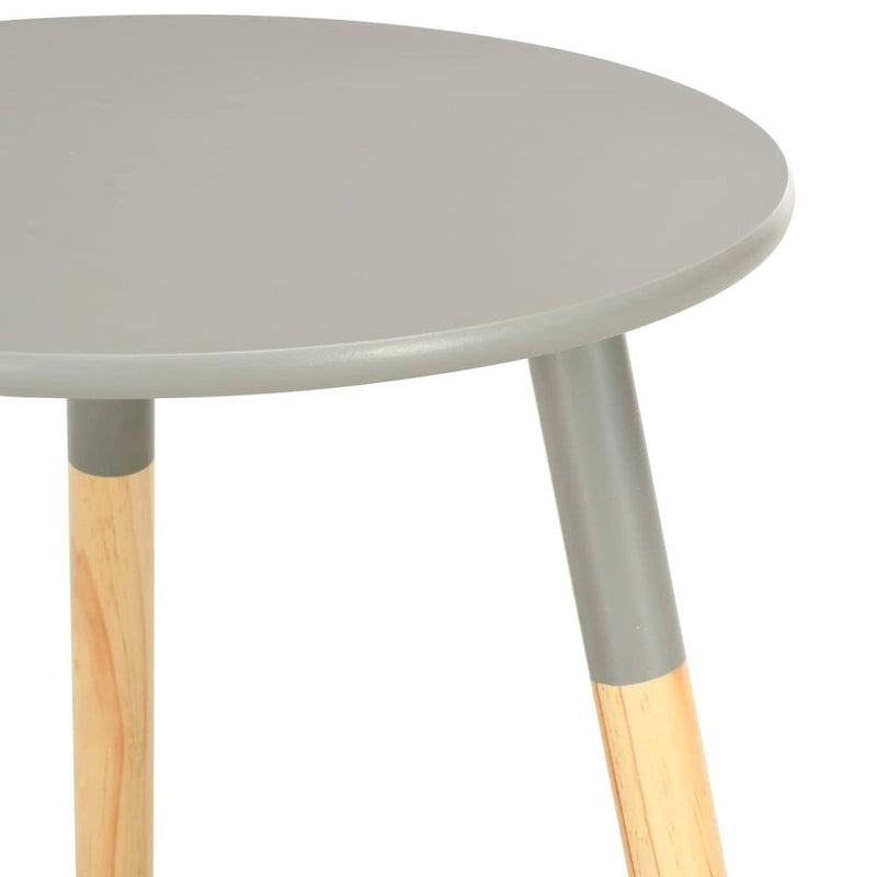 Table d'appoint Table basse gigogne Lot de 2 pièces en pin massif - 48 x 47,5 cm