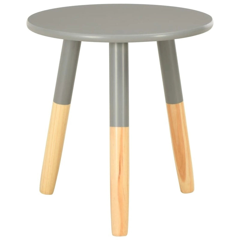 Table d'appoint Table basse gigogne Lot de 2 pièces en pin massif - 48 x 47,5 cm