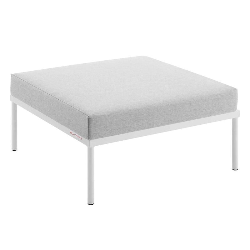 Ottoman d'extérieur en aluminium Harmony Sunbrella