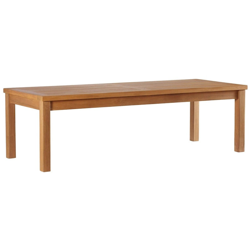 Ensemble de mobilier de jardin 4 pièces en teck Upland