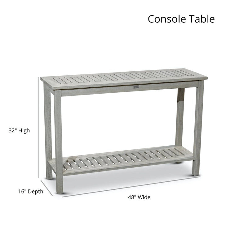 Console en eucalyptus Longs Peak DTY Outdoor Living
