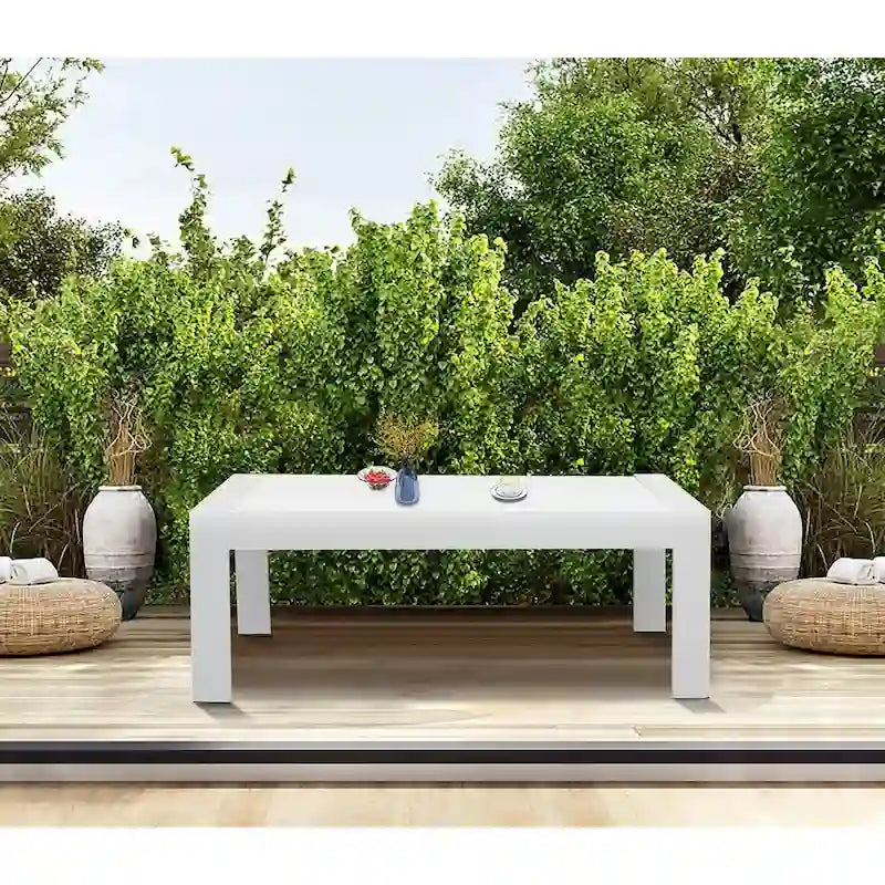 Table basse d'extérieur en aluminium Royalcraft