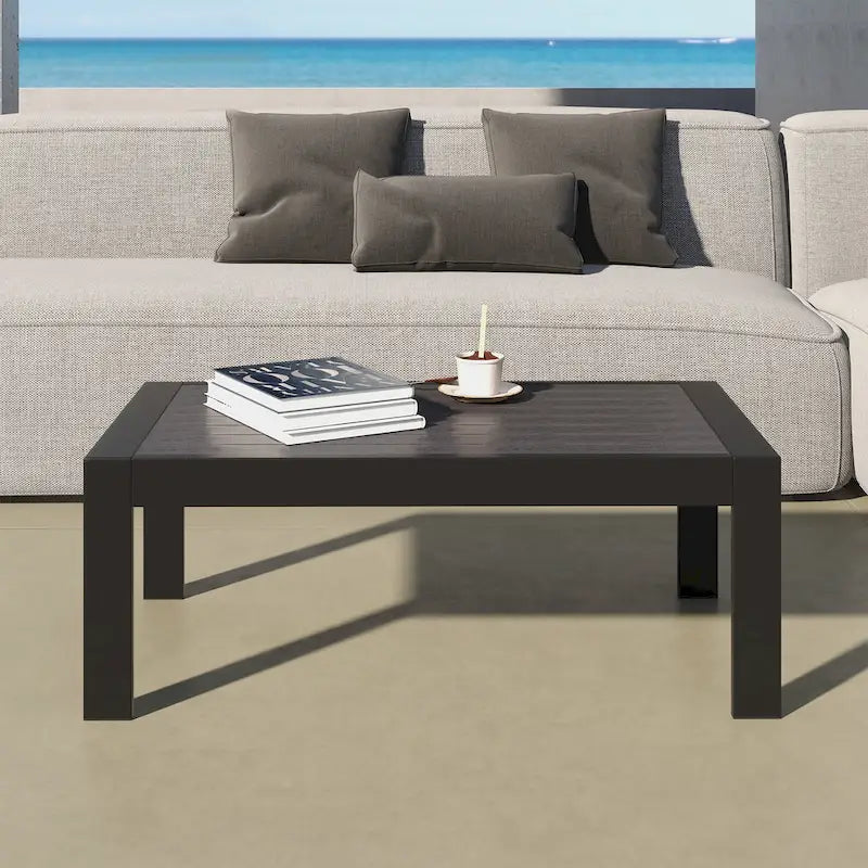 Table basse d'extérieur en aluminium Royalcraft
