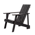 Chaise Adirondack moderne d'extérieur en bois d'acacia Westport, par JONATHAN Y