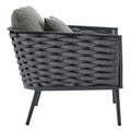 Fauteuil d'extérieur en aluminium Stance
