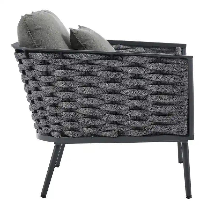Fauteuil d'extérieur en aluminium Stance