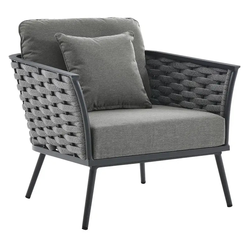 Fauteuil d'extérieur en aluminium Stance