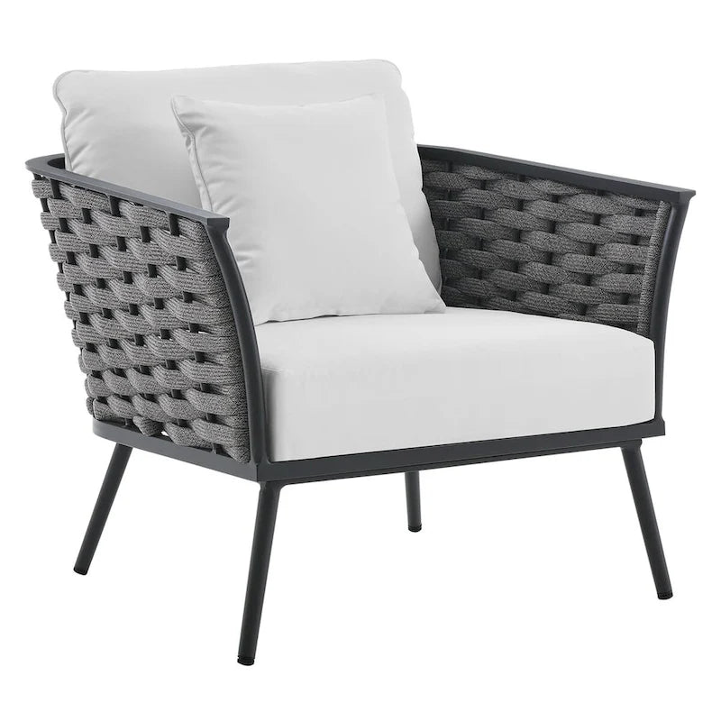 Fauteuil d'extérieur en aluminium Stance