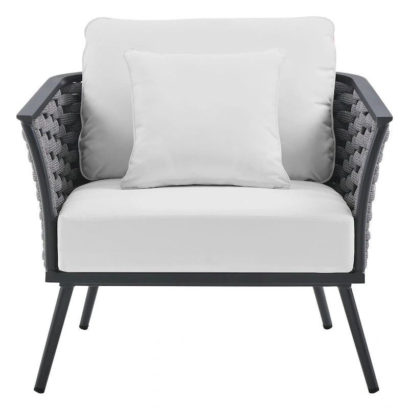 Fauteuil d'extérieur en aluminium Stance