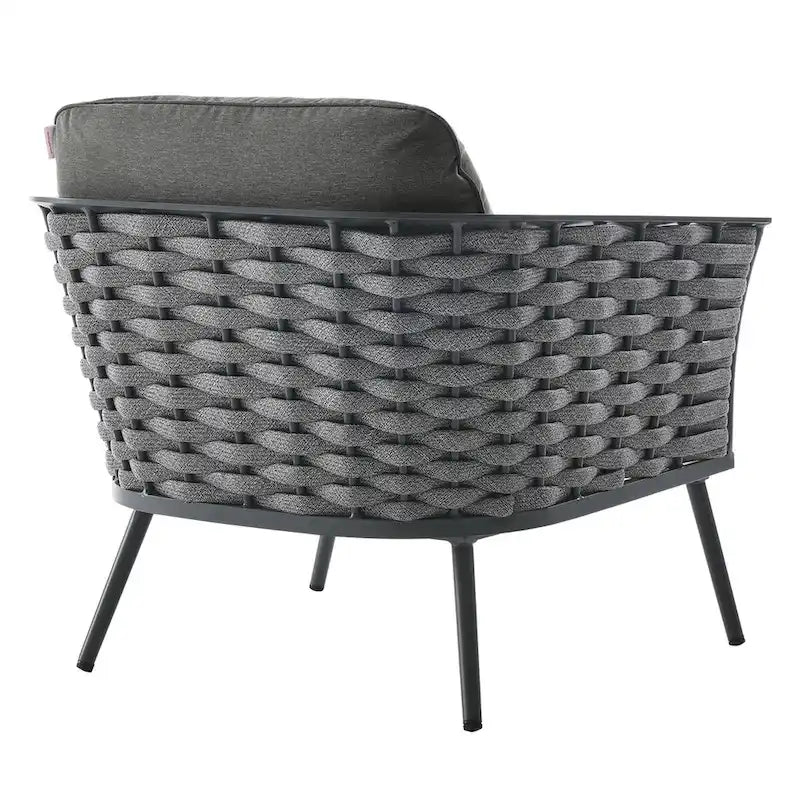 Fauteuil d'extérieur en aluminium Stance