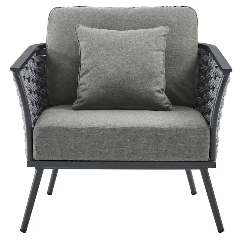 Fauteuil d'extérieur en aluminium Stance
