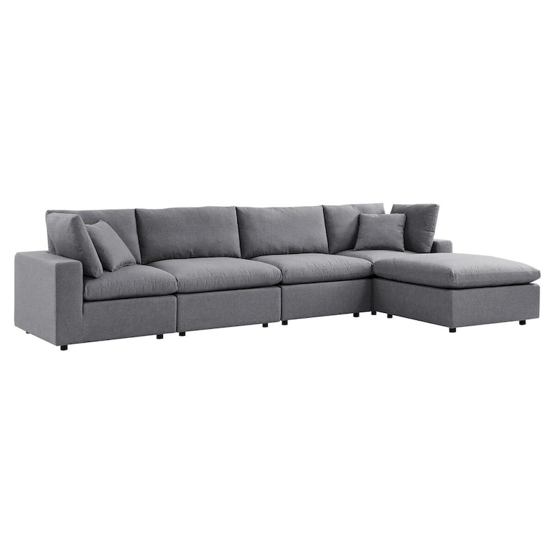 Canapé d'angle d'extérieur 5 pièces Commix Sunbrella