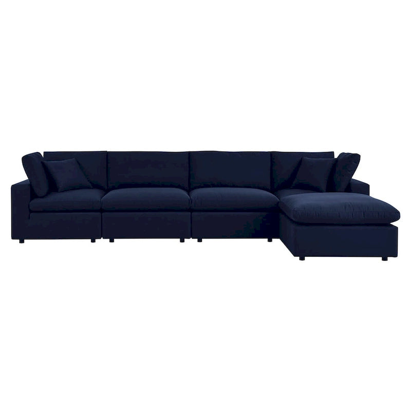 Canapé d'angle d'extérieur 5 pièces Commix Sunbrella