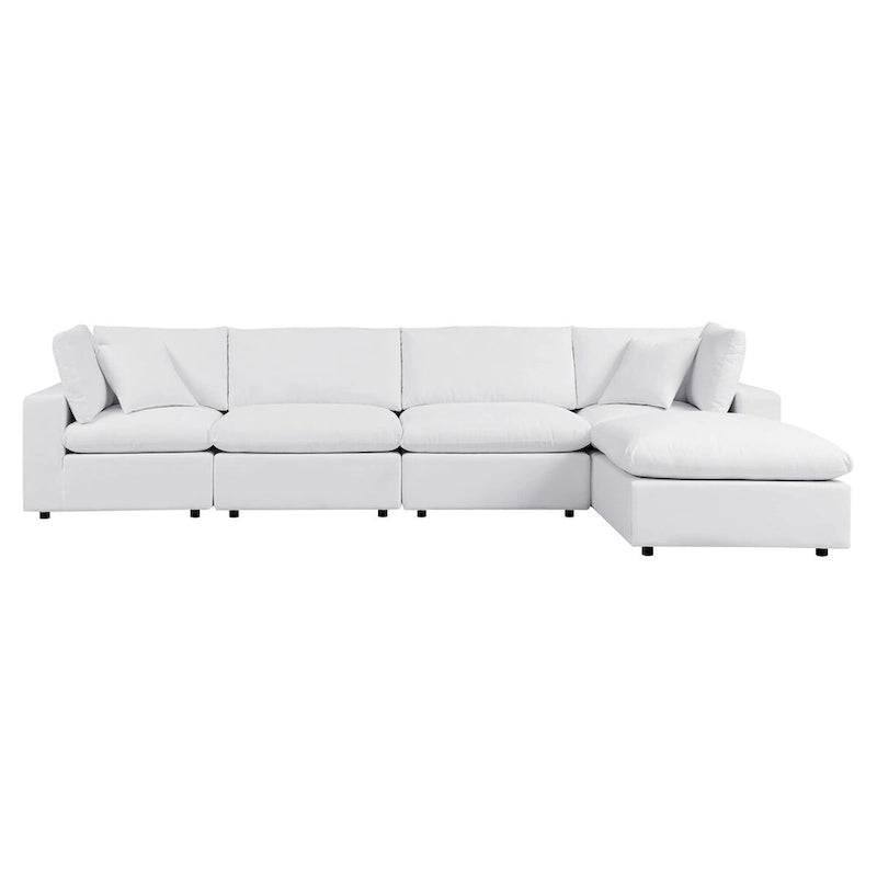 Canapé d'angle d'extérieur 5 pièces Commix Sunbrella