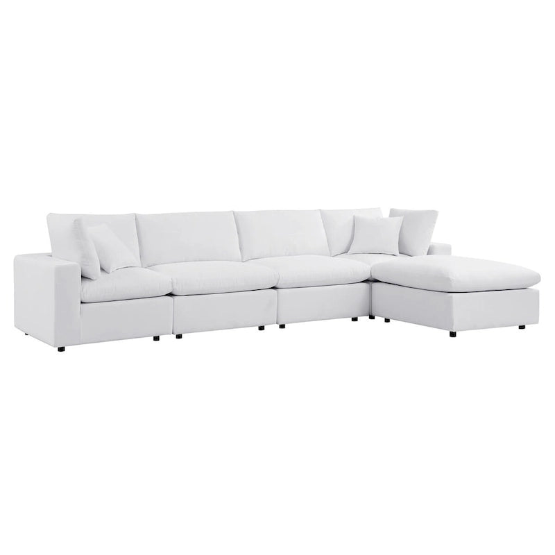 Canapé d'angle d'extérieur 5 pièces Commix Sunbrella