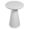 Table d'appoint d'extérieur en béton Mgo en forme de champignon Patio Watcher 16 po
