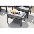 Pouffe LuXeo Aspen avec coussin