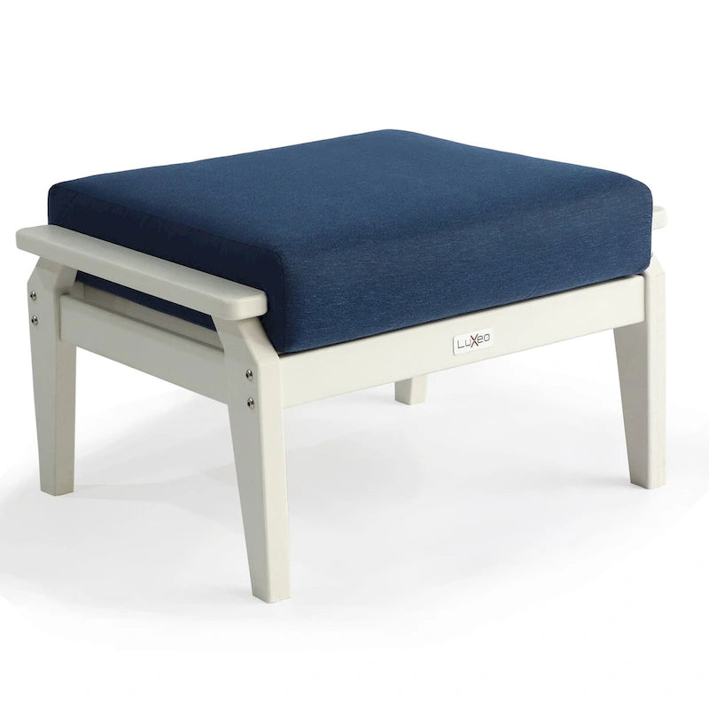 Pouffe LuXeo Aspen avec coussin