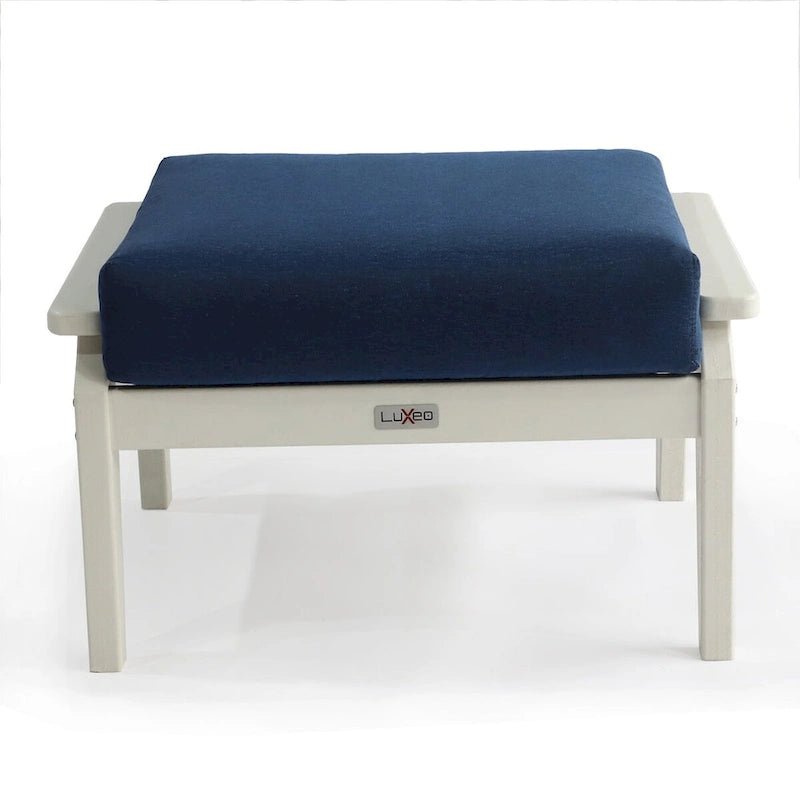 Pouffe LuXeo Aspen avec coussin