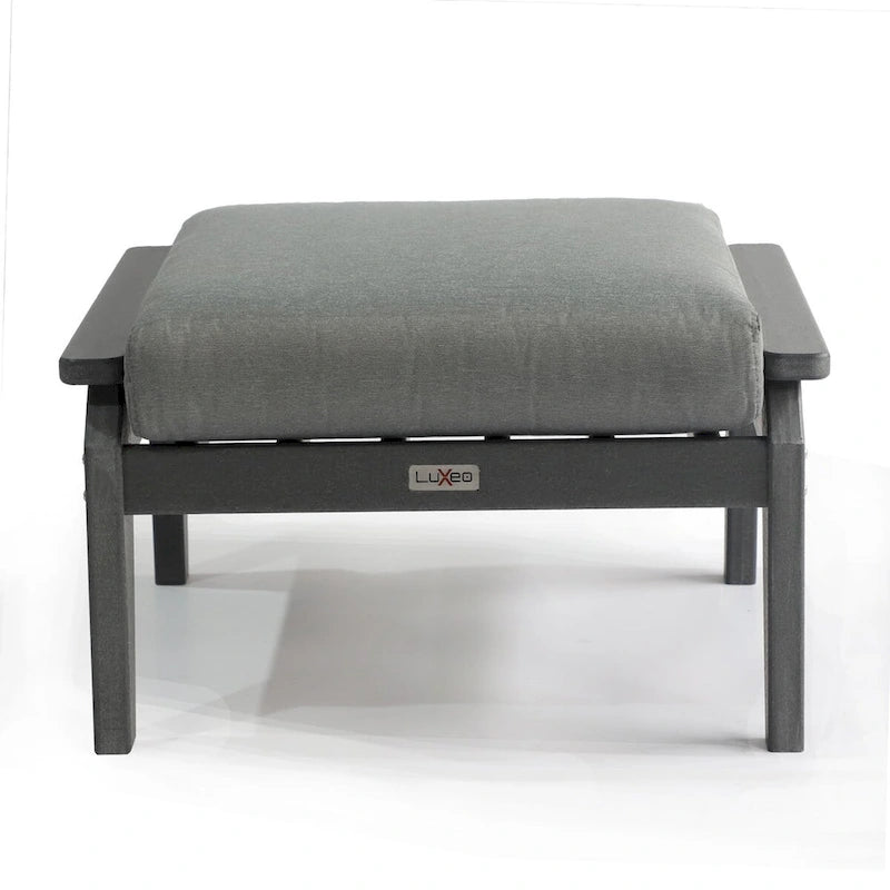 Pouffe LuXeo Aspen avec coussin