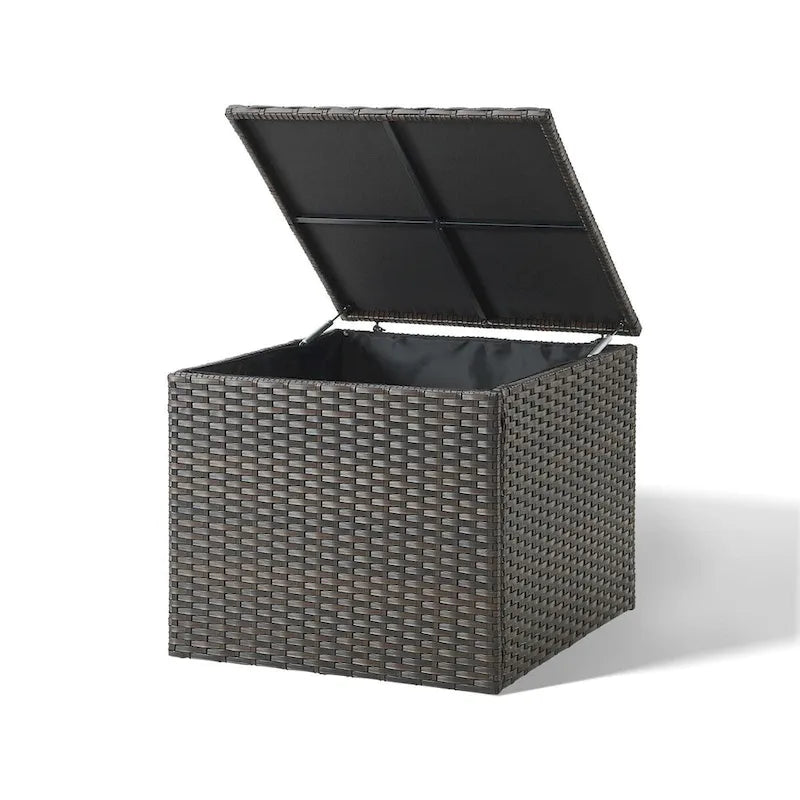Coffre de rangement de jardin étanche pour terrasse