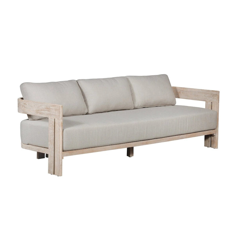 Paradiso Teak Wood Sofa Natural Look