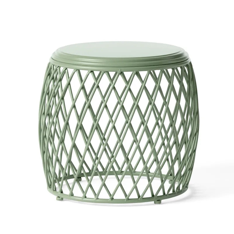 19.75Table d'appoint d'extérieur Table de Patio Table d'appoint Petite Table d'appoint Porche Plage Patio Jardin