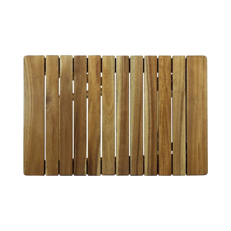 Table d'appoint pliante en bois d'extérieur 15P x 22,75L x 18,25H