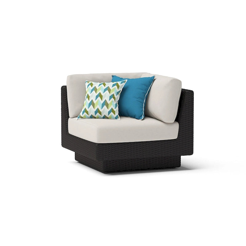 Ensemble de sièges d'extérieur sectionnels Portofino Comfort 5 pièces en Sunbrella