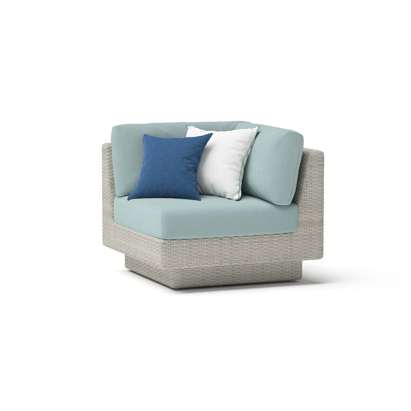 Ensemble de sièges d'extérieur sectionnels Portofino Comfort 5 pièces en Sunbrella