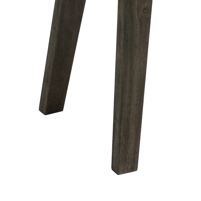 Table basse d'appoint rectangulaire d'extérieur en bois résistant aux intempéries