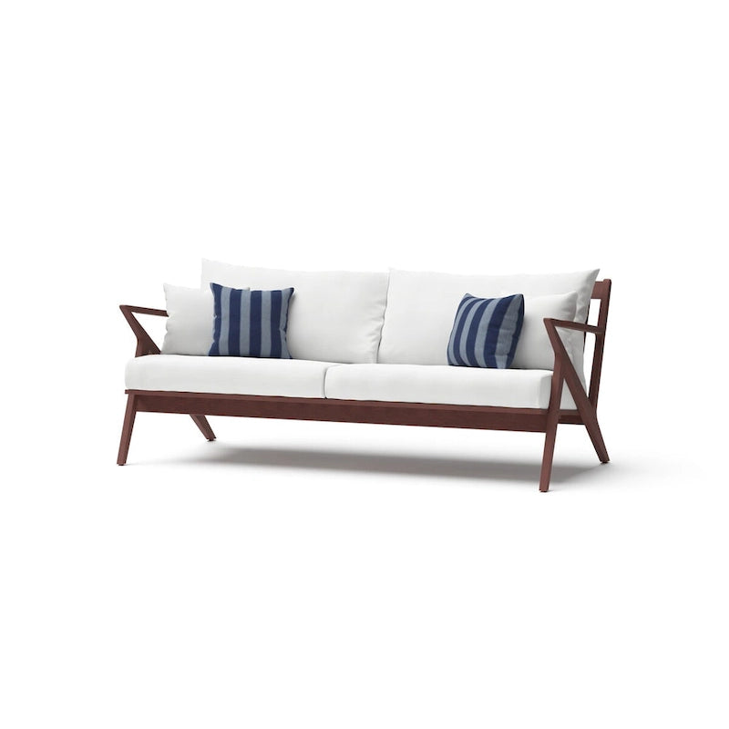 Ensemble canapé et fauteuil de jardin Vaughn 7 pièces Sunbrella