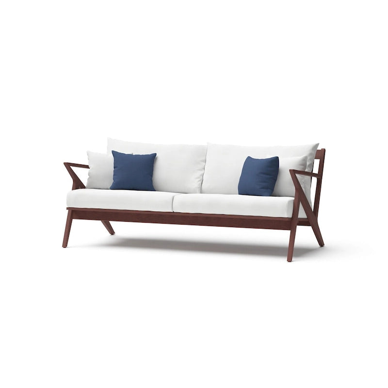 Ensemble canapé et fauteuil de jardin Vaughn 7 pièces Sunbrella