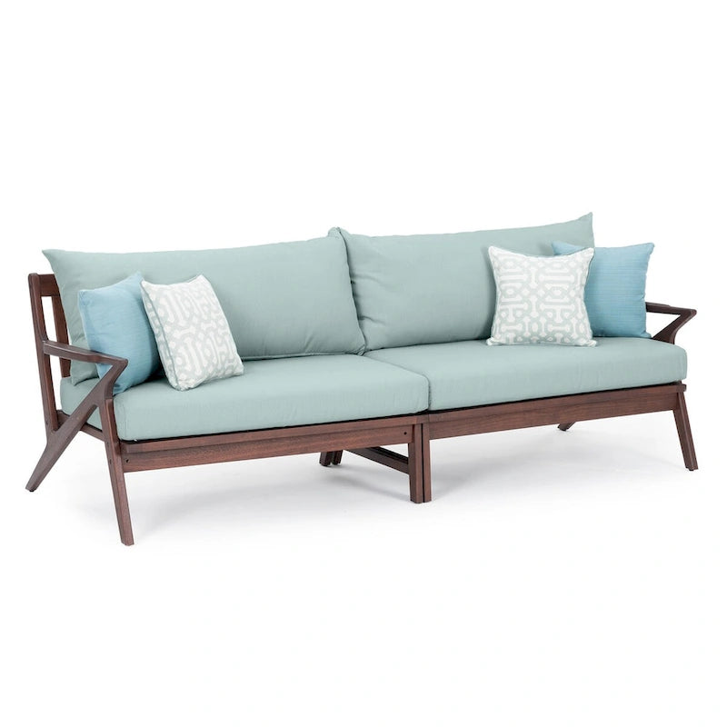 Ensemble canapé et fauteuil de jardin Vaughn 7 pièces Sunbrella