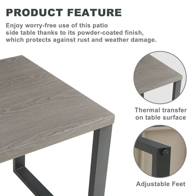 Table basse de jardin