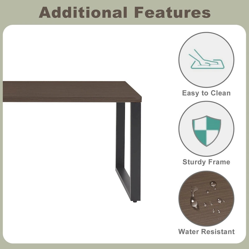 Table basse d'extérieur en métal