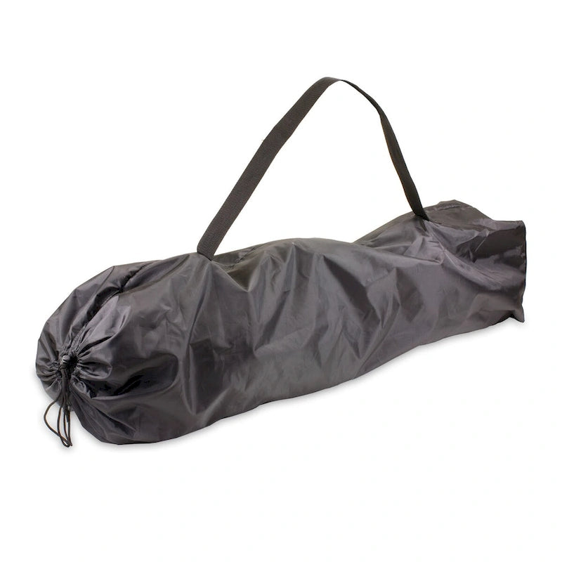 Chaise de camping inclinable Oniva (noir avec touches de gris)
