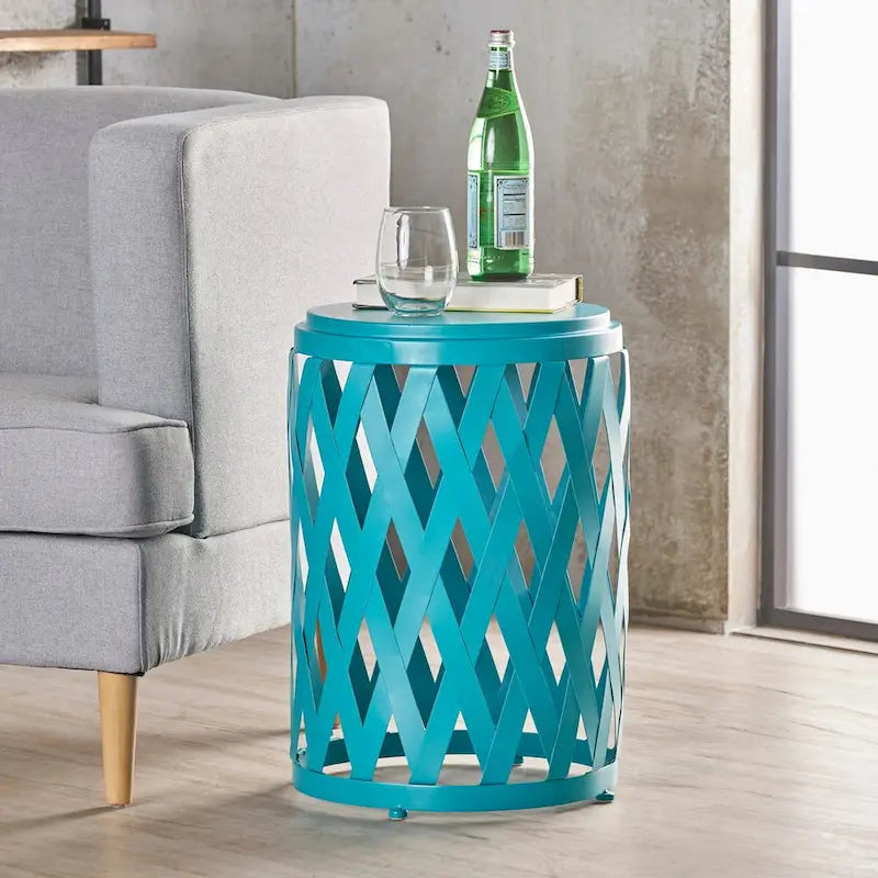 Vibrant Patio Side Table